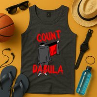 Count Dabula Dabbing Vampire Halloween Tank Top