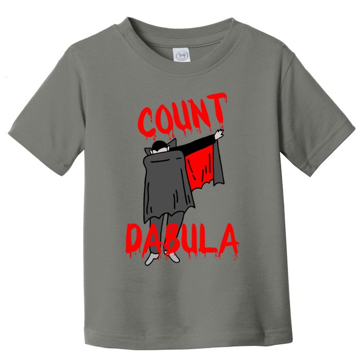 Count Dabula Dabbing Vampire Halloween Toddler T-Shirt