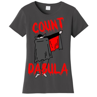 Count Dabula Dabbing Vampire Halloween Women's T-Shirt