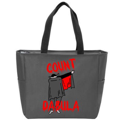 Count Dabula Dabbing Vampire Halloween Zip Tote Bag