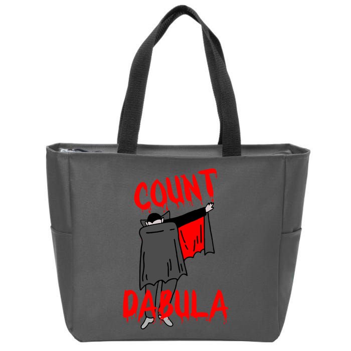 Count Dabula Dabbing Vampire Halloween Zip Tote Bag