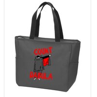 Count Dabula Dabbing Vampire Halloween Zip Tote Bag