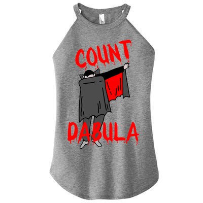 Count Dabula Dabbing Vampire Halloween Women's Perfect Tri Rocker Tank