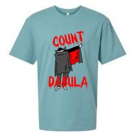 Count Dabula Dabbing Vampire Halloween Sueded Cloud Jersey T-Shirt