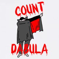 Count Dabula Dabbing Vampire Halloween Garment-Dyed Sweatshirt