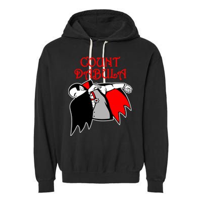 Count Dabula Halloween Garment-Dyed Fleece Hoodie