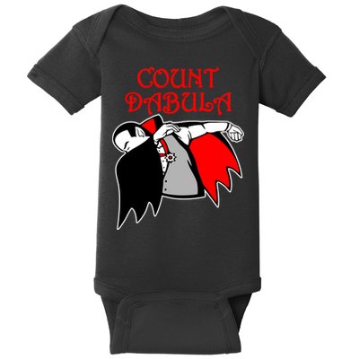 Count Dabula Halloween Baby Bodysuit