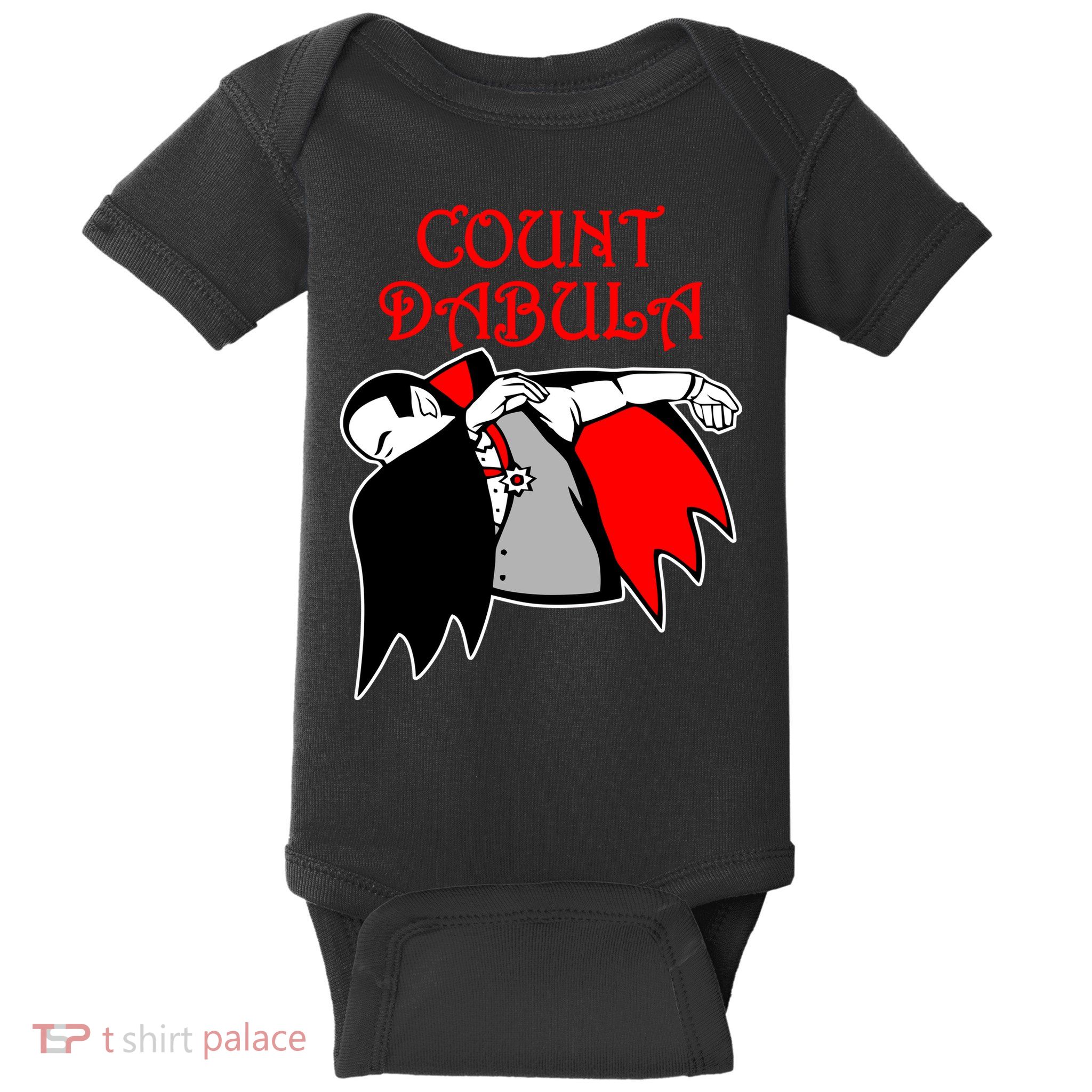 Count Dabula Halloween Baby Bodysuit