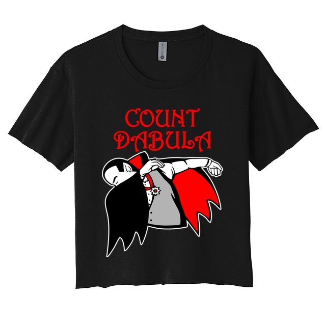 Count Dabula Halloween Crop Top