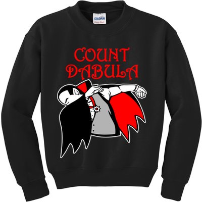 Count Dabula Halloween Kids Sweatshirt