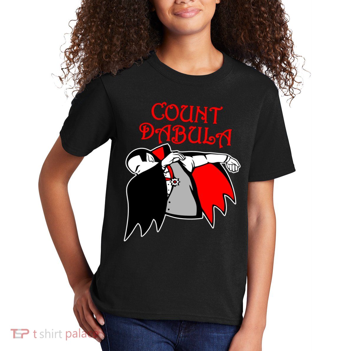 Count Dabula Halloween Kids T-Shirt
