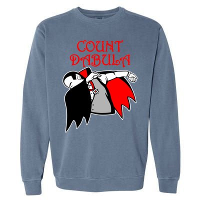 Count Dabula Halloween Garment-Dyed Sweatshirt