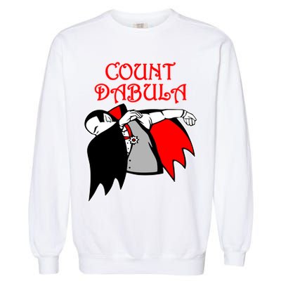 Count Dabula Halloween Garment-Dyed Sweatshirt