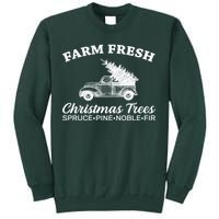 Country Farm Fresh Christmas Trees Sweatshirt