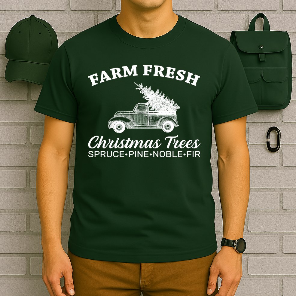Country Farm Fresh Christmas Trees T-Shirt