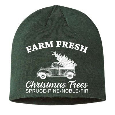 Country Farm Fresh Christmas Trees Sustainable Beanie