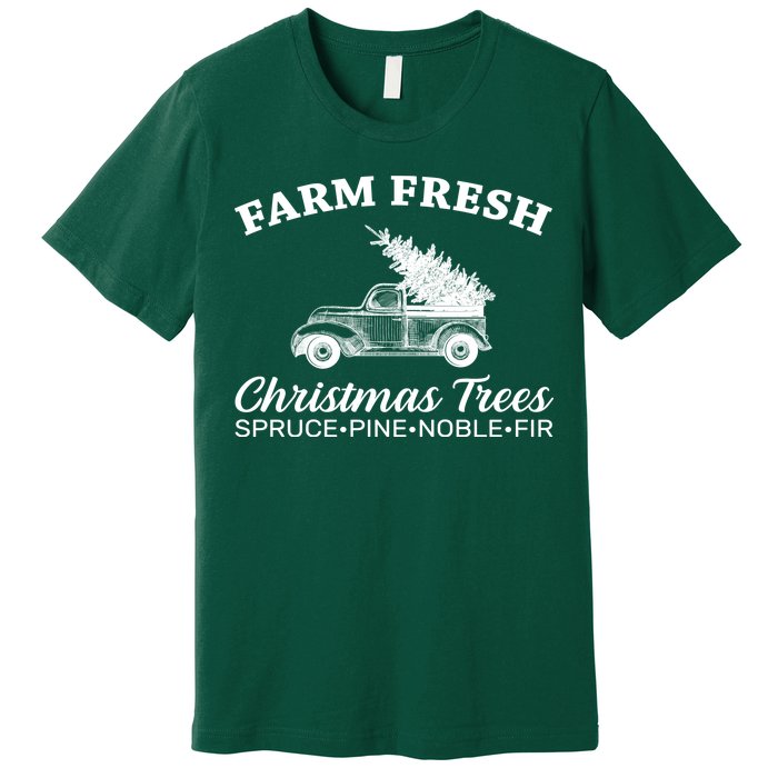 Country Farm Fresh Christmas Trees Premium T-Shirt