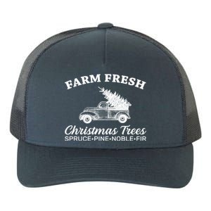 Country Farm Fresh Christmas Trees Yupoong Adult 5-Panel Trucker Hat