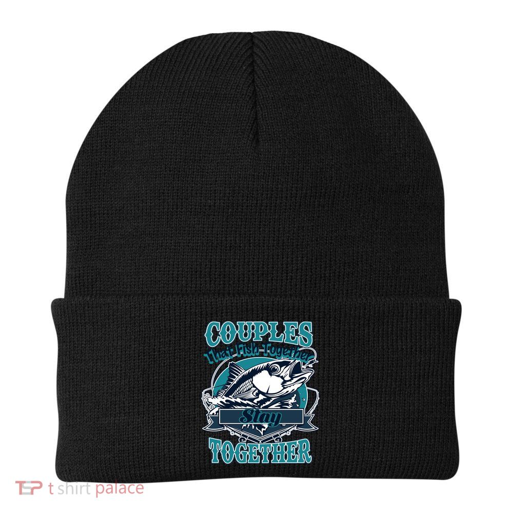 Couples The Fish Together Stay Together Beanie