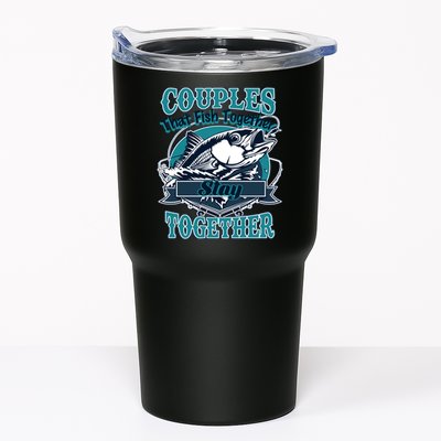 Couples The Fish Together Stay Together Tumbler