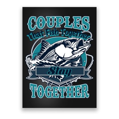Couples The Fish Together Stay Together Poster