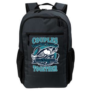 Couples The Fish Together Stay Together Daily Commute Backpack