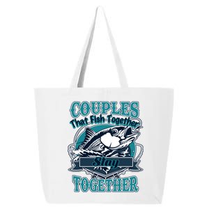 Couples The Fish Together Stay Together 25L Jumbo Tote