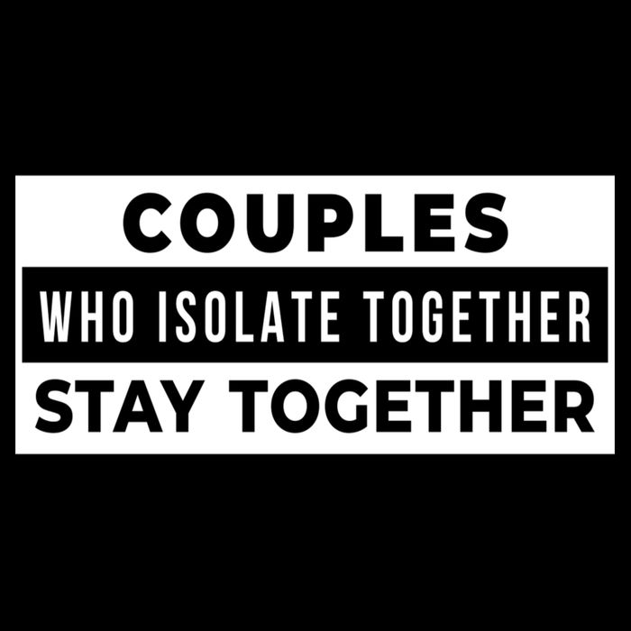Couples Who Isolate Together Stay Together Sustainable Bucket Hat