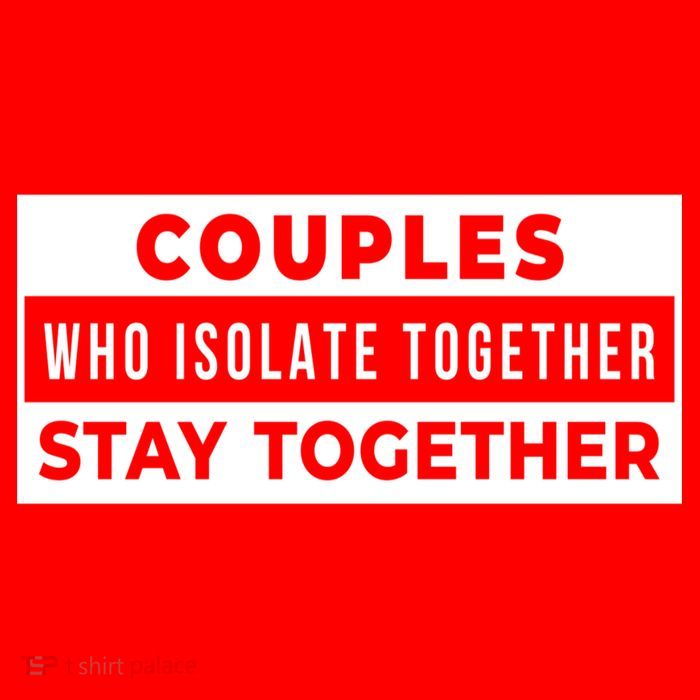 Couples Who Isolate Together Stay Together Mesh Reversible Basketball Jersey Tank