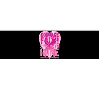 Courage Faith Strength Hope Breast Cancer Awareness Bumper Sticker