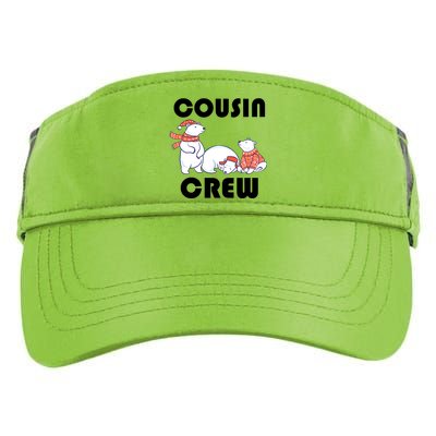 Cousin Crew Cute Polar Bears Adult Drive Performance Visor