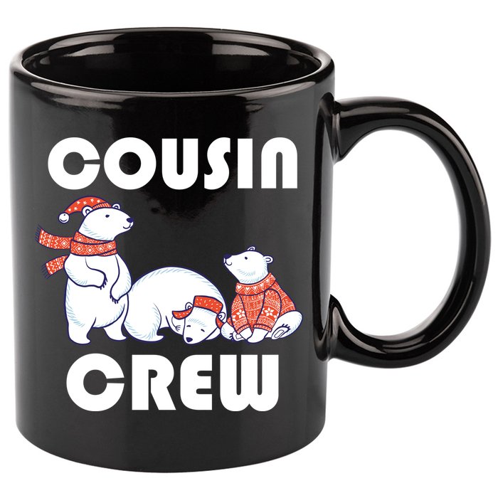 Cousin Crew Cute Polar Bears 11oz C Handle Ceramic Mug