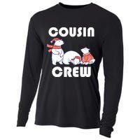 Cousin Crew Cute Polar Bears Cooling Performance Long Sleeve Crew