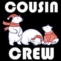 Cousin Crew Cute Polar Bears Cooling Performance Long Sleeve Crew