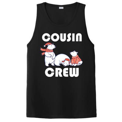 Cousin Crew Cute Polar Bears PosiCharge Competitor Tank