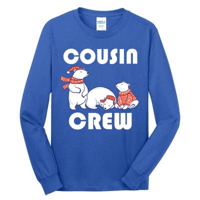 Cousin Crew Cute Polar Bears Tall Long Sleeve T-Shirt