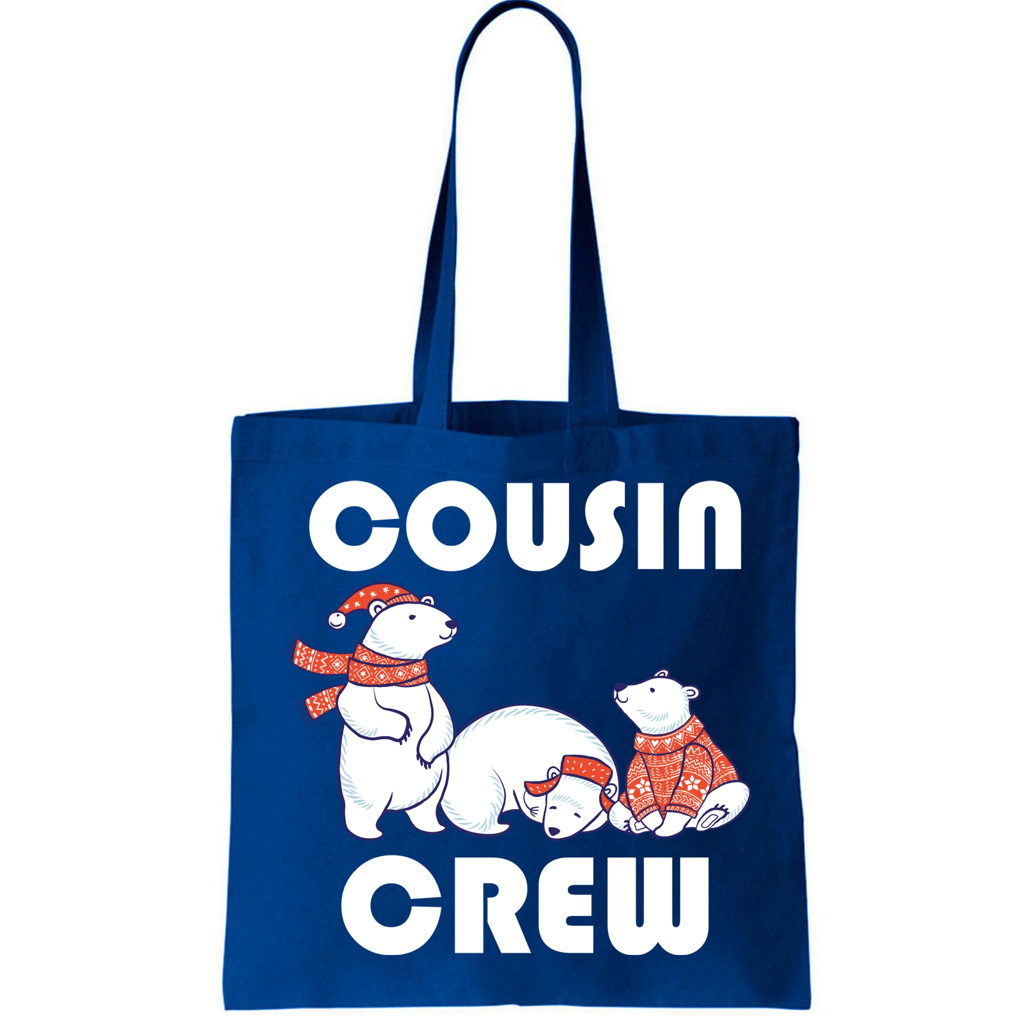 Cousin Crew Cute Polar Bears Bag