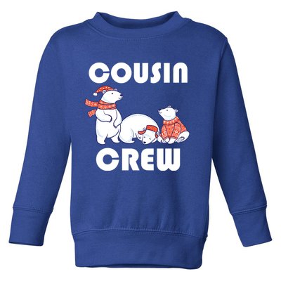 Cousin Crew Cute Polar Bears Toddler Sweatshirt