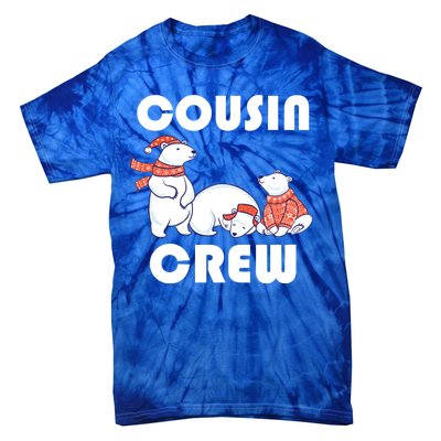 Cousin Crew Cute Polar Bears Tie-Dye T-Shirt