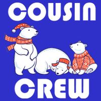 Cousin Crew Cute Polar Bears Womens T-Shirt