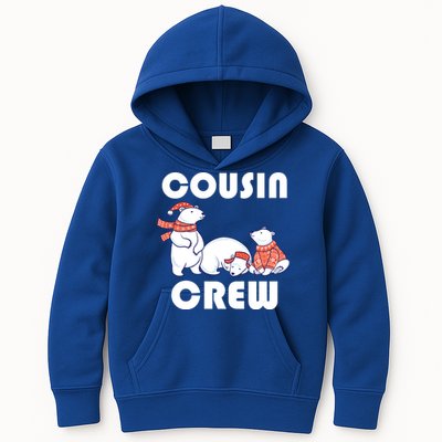 Cousin Crew Cute Polar Bears Kids Hoodie