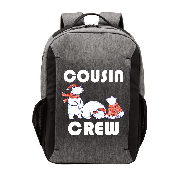 Cousin Crew Cute Polar Bears Vector Backpack