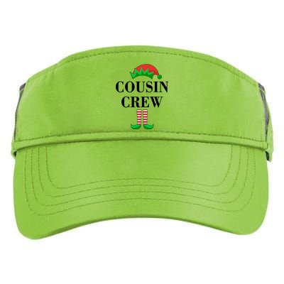 Cousin Crew Elf Family Matching Christmas Adult Drive Performance Visor