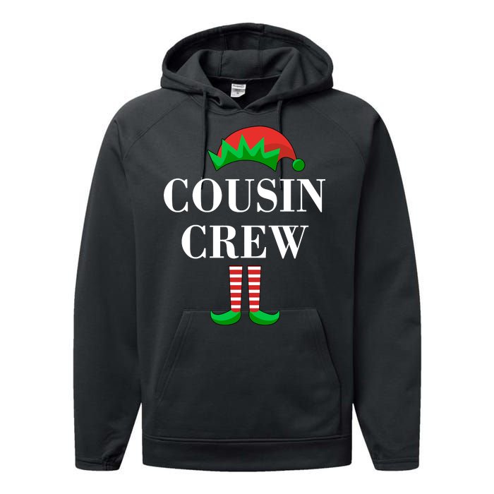 Cousin Crew Elf Family Matching Christmas Performance Fleece Hoodie