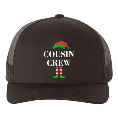 Cousin Crew Elf Family Matching Christmas Yupoong Adult 5-Panel Trucker Hat