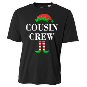 Cousin Crew Elf Family Matching Christmas Cooling Performance Crew T-Shirt