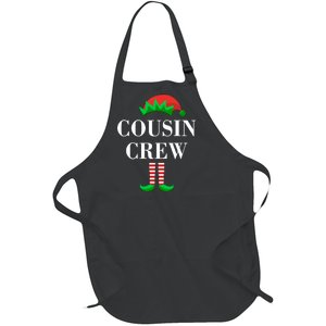 Cousin Crew Elf Family Matching Christmas Full-Length Apron With Pockets