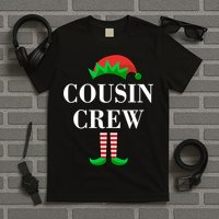 Cousin Crew Elf Family Matching Christmas T-Shirt