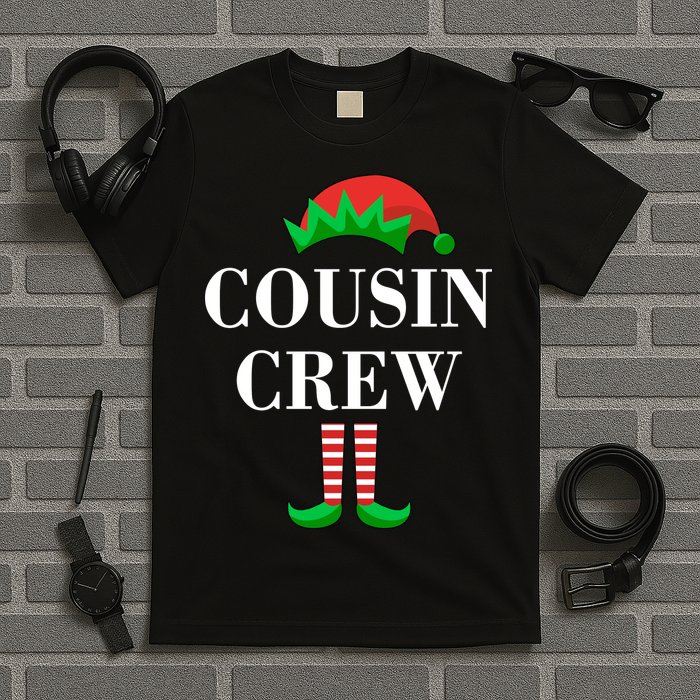 Cousin Crew Elf Family Matching Christmas T-Shirt