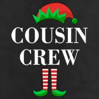Cousin Crew Elf Family Matching Christmas Adult Drive Performance Visor
